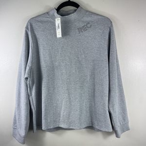 Rec Gen Mock Flex‎ Sweat Silver Marle